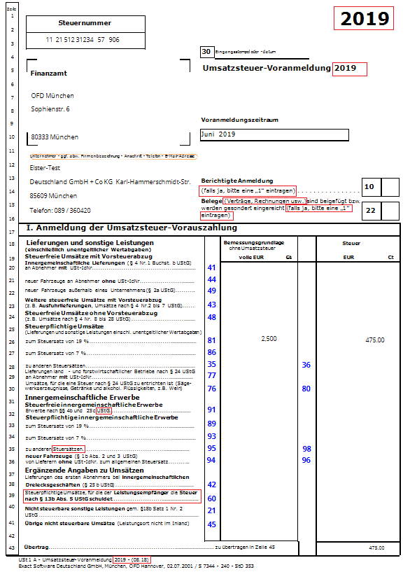Product Updates 418, 417, and 416 Enhancements to VAT return form