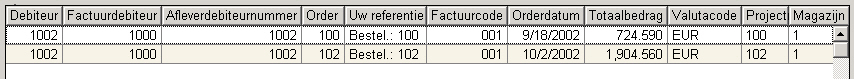 Facturen voorstel regel 3