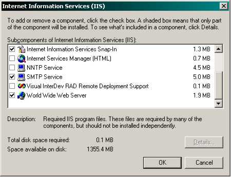 Sub 
        
 
 
        Components 
 IIS